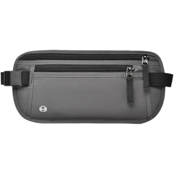 Logo Anti-Theft Travel Storage Wallet Waist Bag