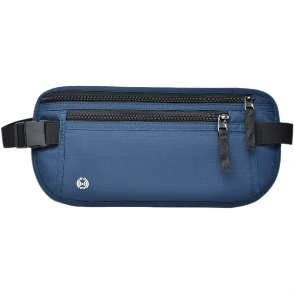 Logo Anti-Theft Travel Storage Wallet Waist Bag