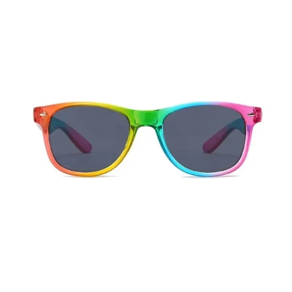 Rainbow Plastic Sunglasses