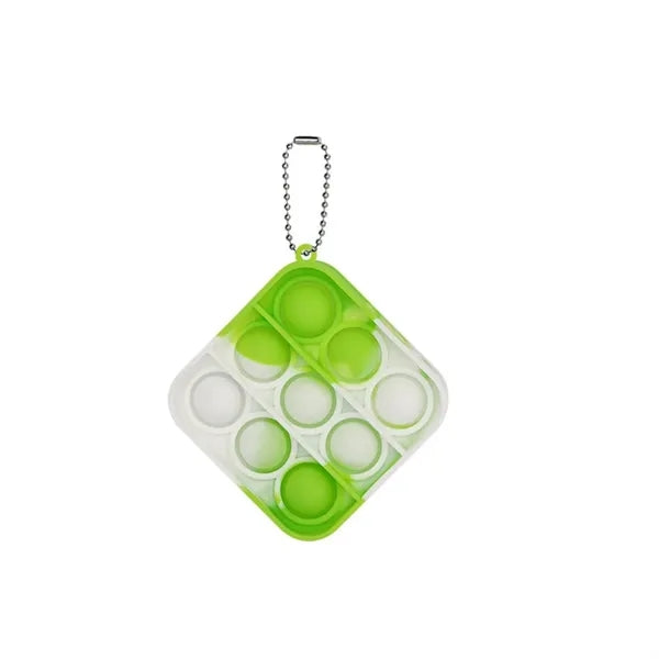 Pop Bubble Fidget Toy Keychain