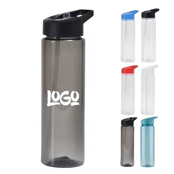 24oz sports transparent water bottle