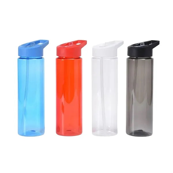 24oz sports transparent water bottle