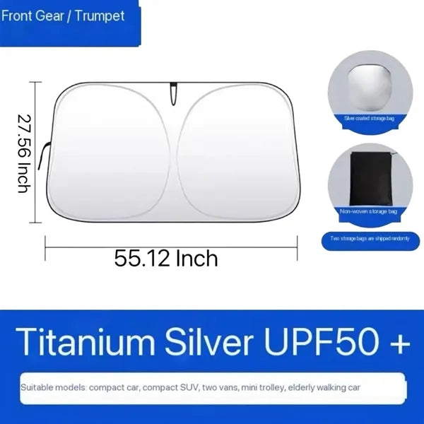 Foldable car sun visor