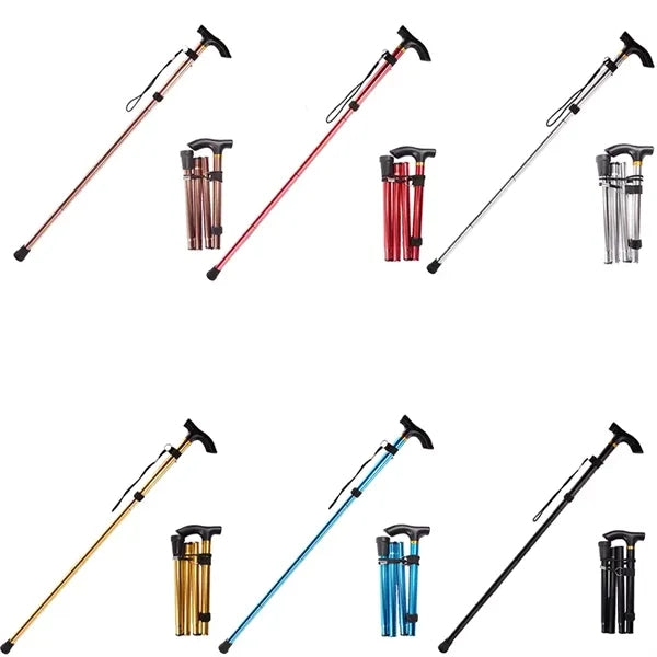 Ultralight Nordic Hiking Cane Collapsible Trekking Poles
