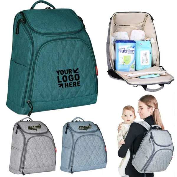 Baby Nappy Changing Travel Backpack Diaper Organizer Bag