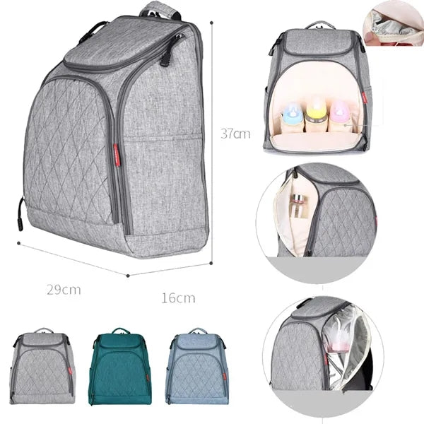Baby Nappy Changing Travel Backpack Diaper Organizer Bag