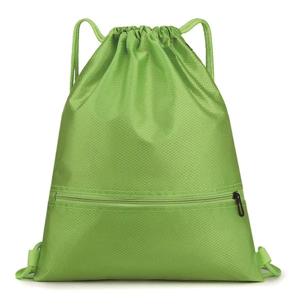 Adult Waterproof Drawstring Sportpack w/ Puller