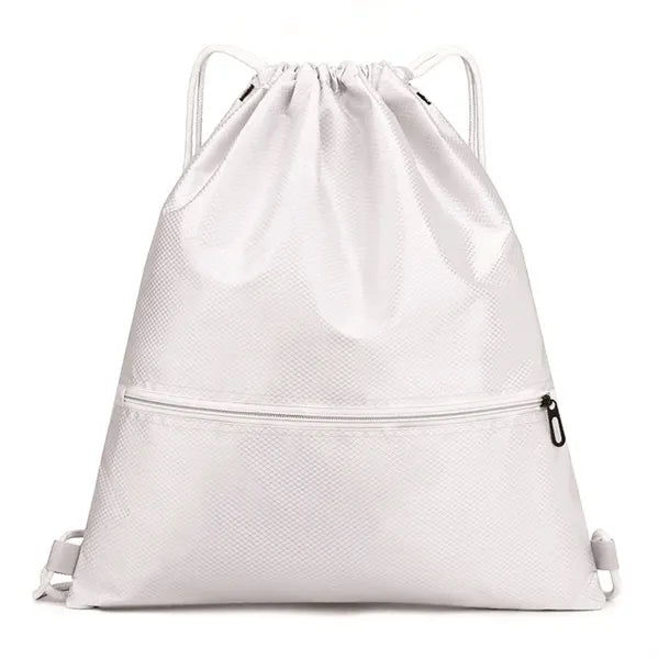 Adult Waterproof Drawstring Sportpack w/ Puller