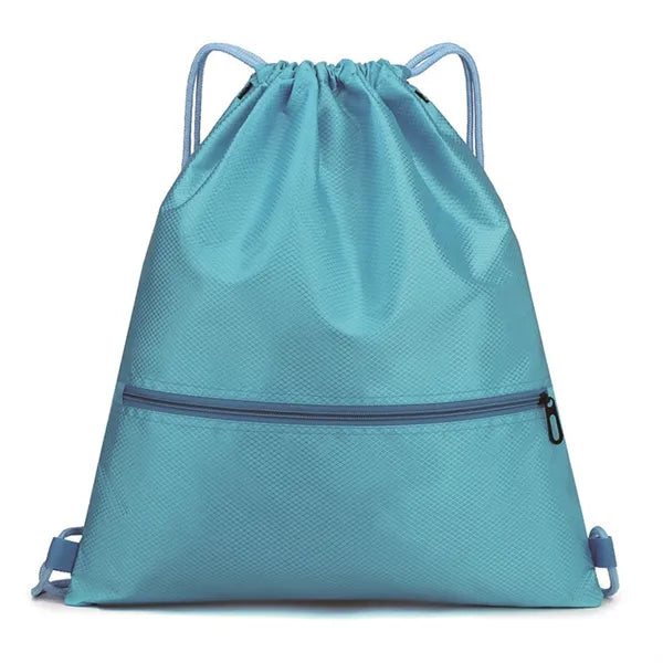 Adult Waterproof Drawstring Sportpack w/ Puller