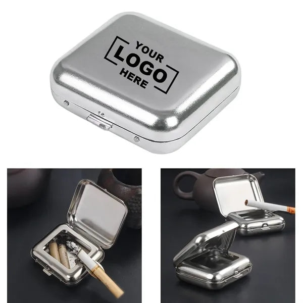 Portable Metal Mini Pocket Ashtray