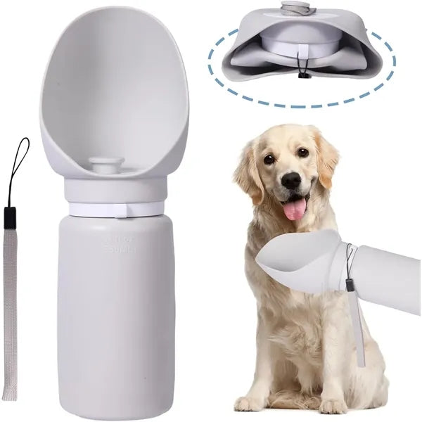 Portable Silicone Pet Water Bottle