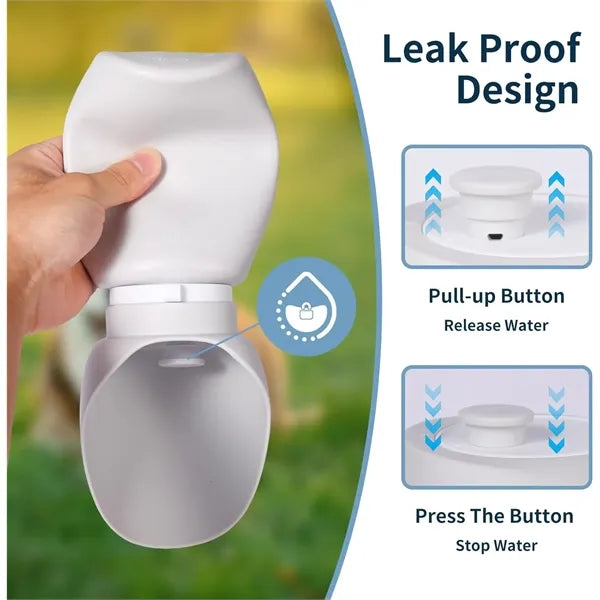 Portable Silicone Pet Water Bottle