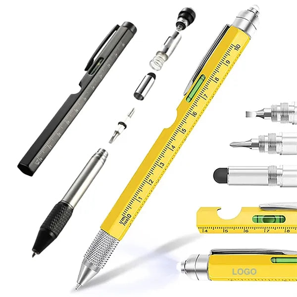 9 in 1 Multifunction Tool Pen with LED