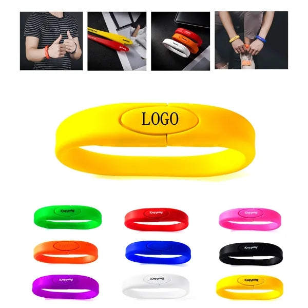 Wrist Band USB 2.0 Flash Drive