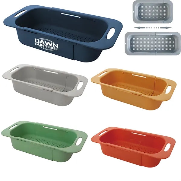 BPA Free Multifunctional Extendable Sink Colander