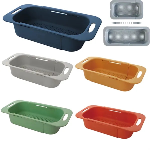 BPA Free Multifunctional Extendable Sink Colander