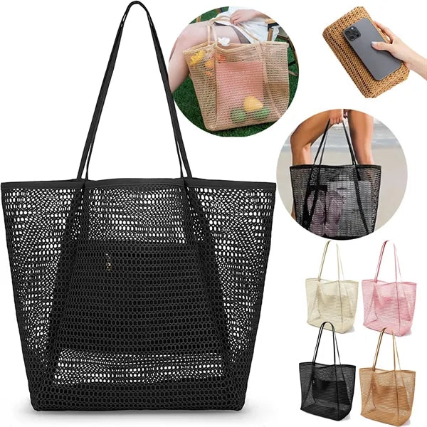 Mesh Beach Tote Bag