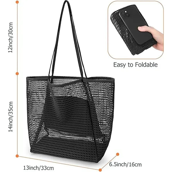 Mesh Beach Tote Bag