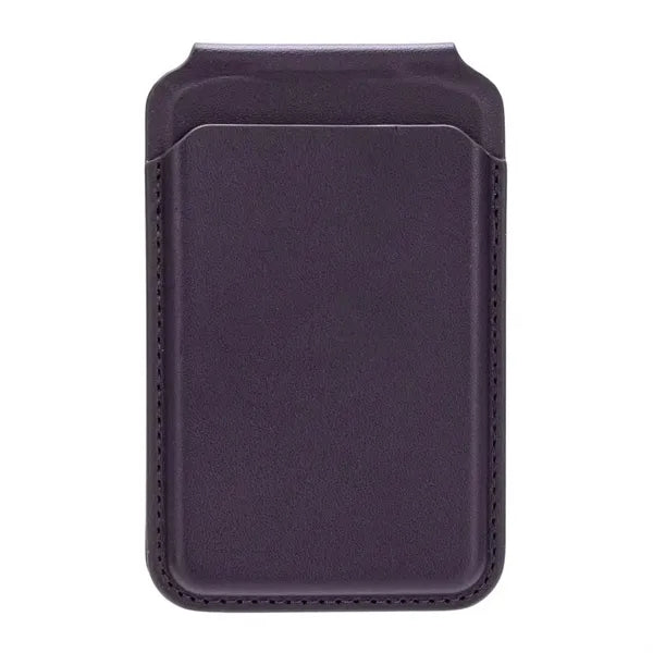 Magsafe Leather Phone Wallet with Stand