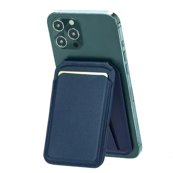 Magsafe Leather Phone Wallet with Stand