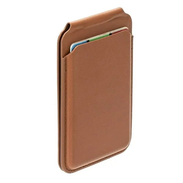 Magsafe Leather Phone Wallet with Stand