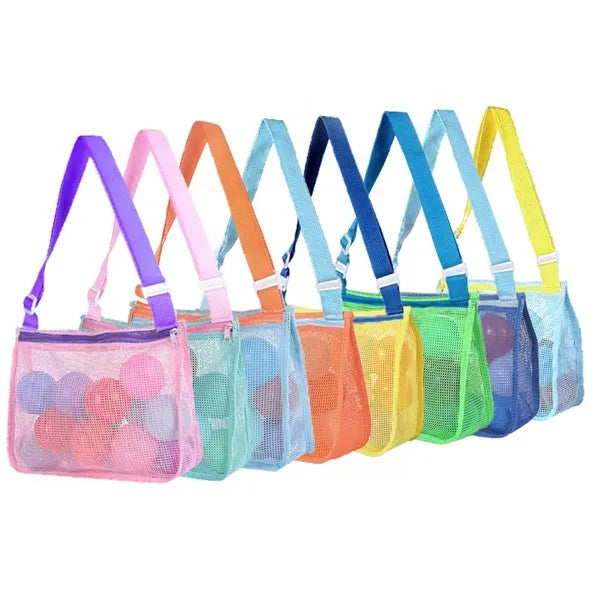 Colorful Mesh Beach Bag