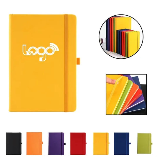 Soft PU Leather Notebook with Elastic Closure