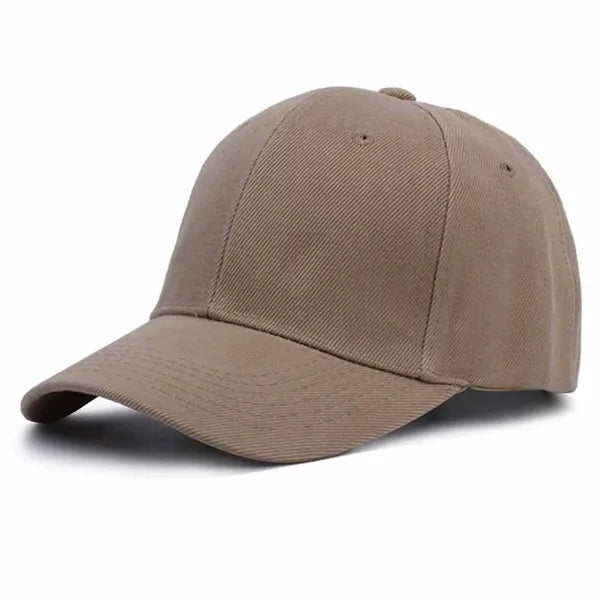 Classic 6-Panel Cotton Twill Baseball Cap