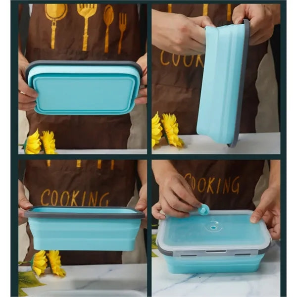 4 Pack Collapsible Food Storage Containers