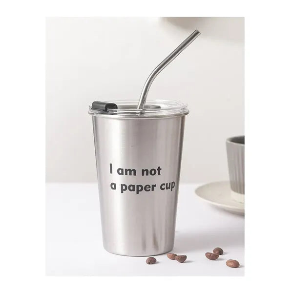 304 Stainless Steel Straight Drink Cup