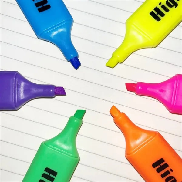 Assorted Colors Highlighter Pens