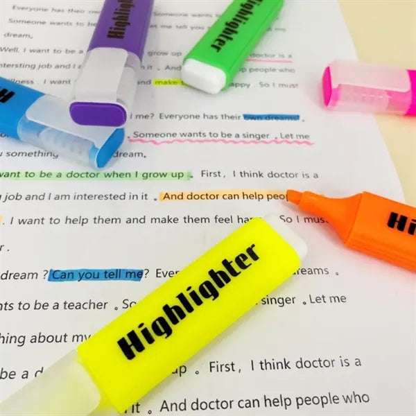 Assorted Colors Highlighter Pens