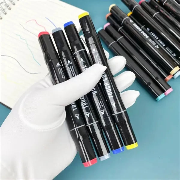 12-color set of oil-based watercolor pencils