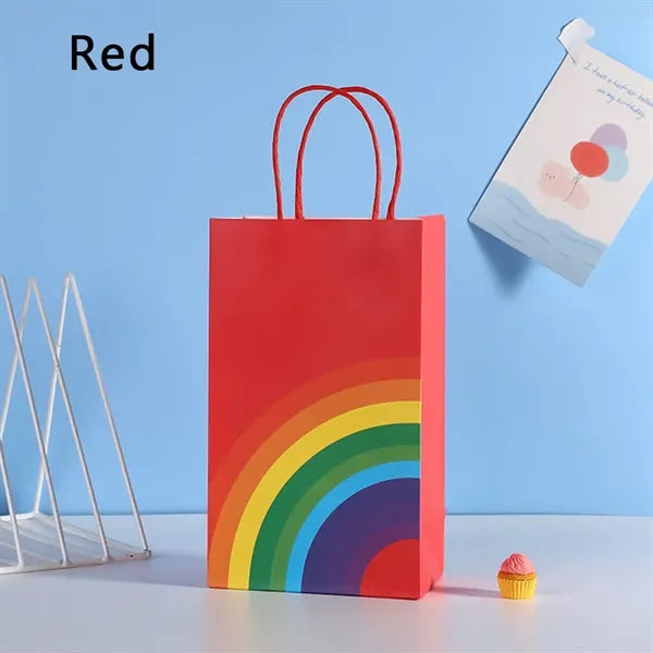 Rainbow Packaging Bag Holiday Gift Wrapping