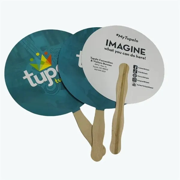 Hand Fan Full Color (2 Sides)