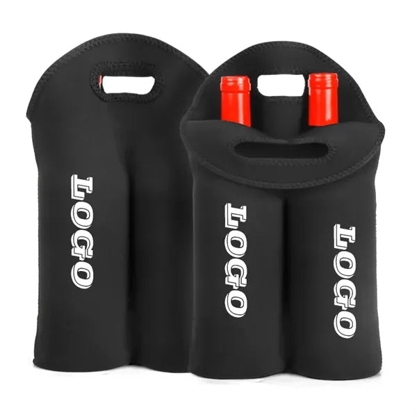 2 Neoprene Wine/Water Bottle Holder