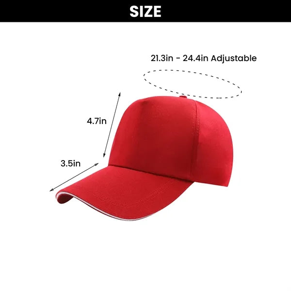 Outdoor Adjustable Size Baseball Cap