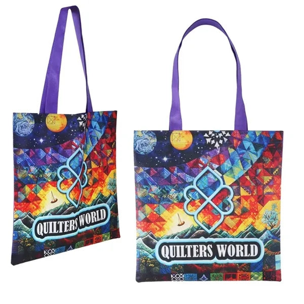13.25 "x 14"Sublimated Non-Woven Value Tote (2-sided)