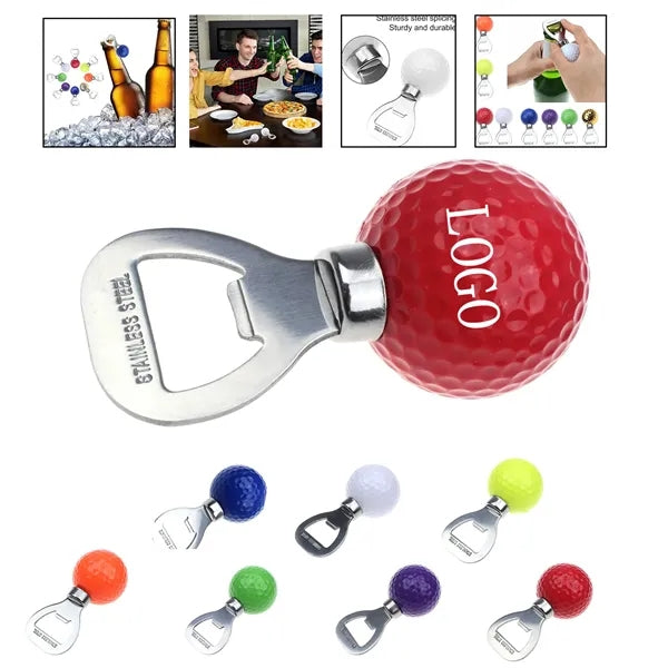 Stainless Steel Golf Bottle Opener