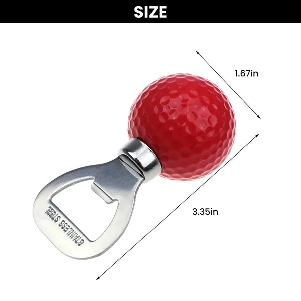Stainless Steel Golf Bottle Opener