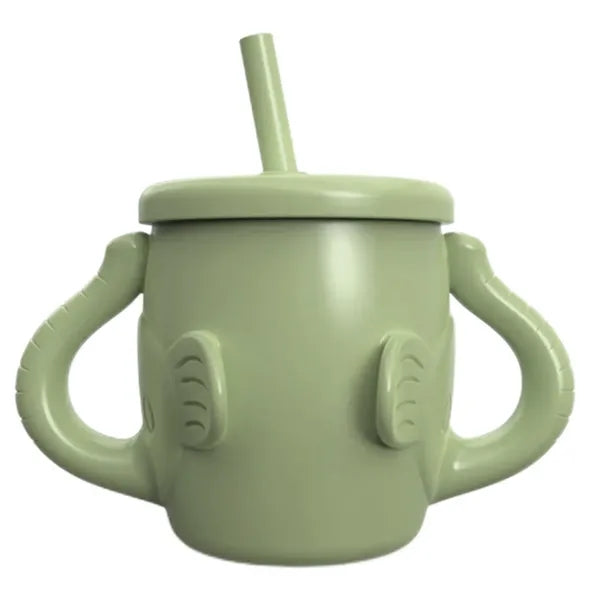 Dual Handle Toddler Silicone Training Cup