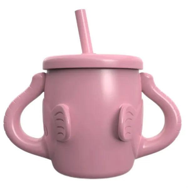 Dual Handle Toddler Silicone Training Cup