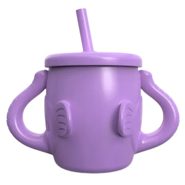 Dual Handle Toddler Silicone Training Cup