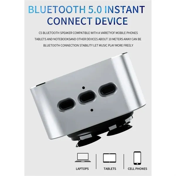 Square Bone Conduction Bluetooth Speaker