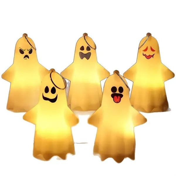Glowing Ghost Lights Halloween Decorative