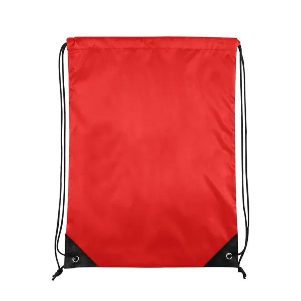 Glow Imprint Polyester Drawstring Bag
