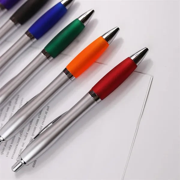 STEPABC Business Retractable Plastic Ballpoint Pen
