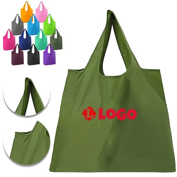 Polyester Folding Shopper Tote Bag