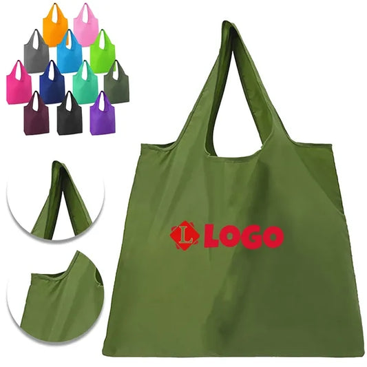 Polyester Folding Shopper Tote Bag
