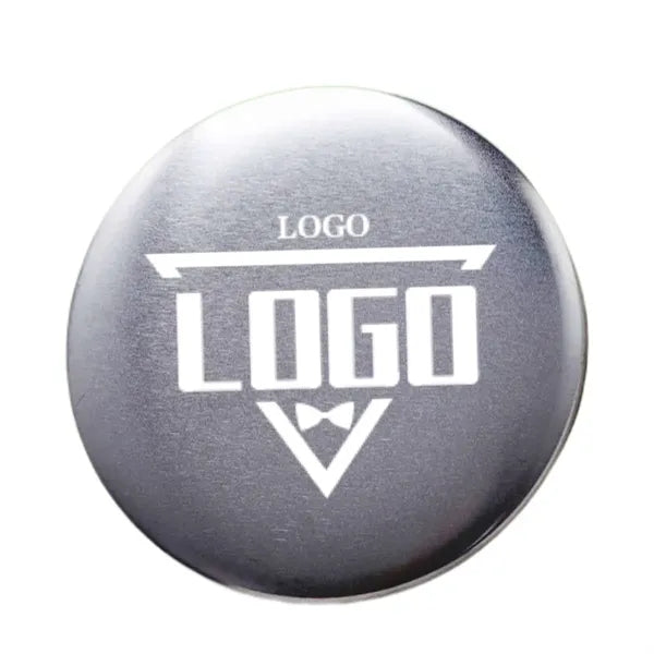 Logo Blank Pin Button Round Mark Badge Medal